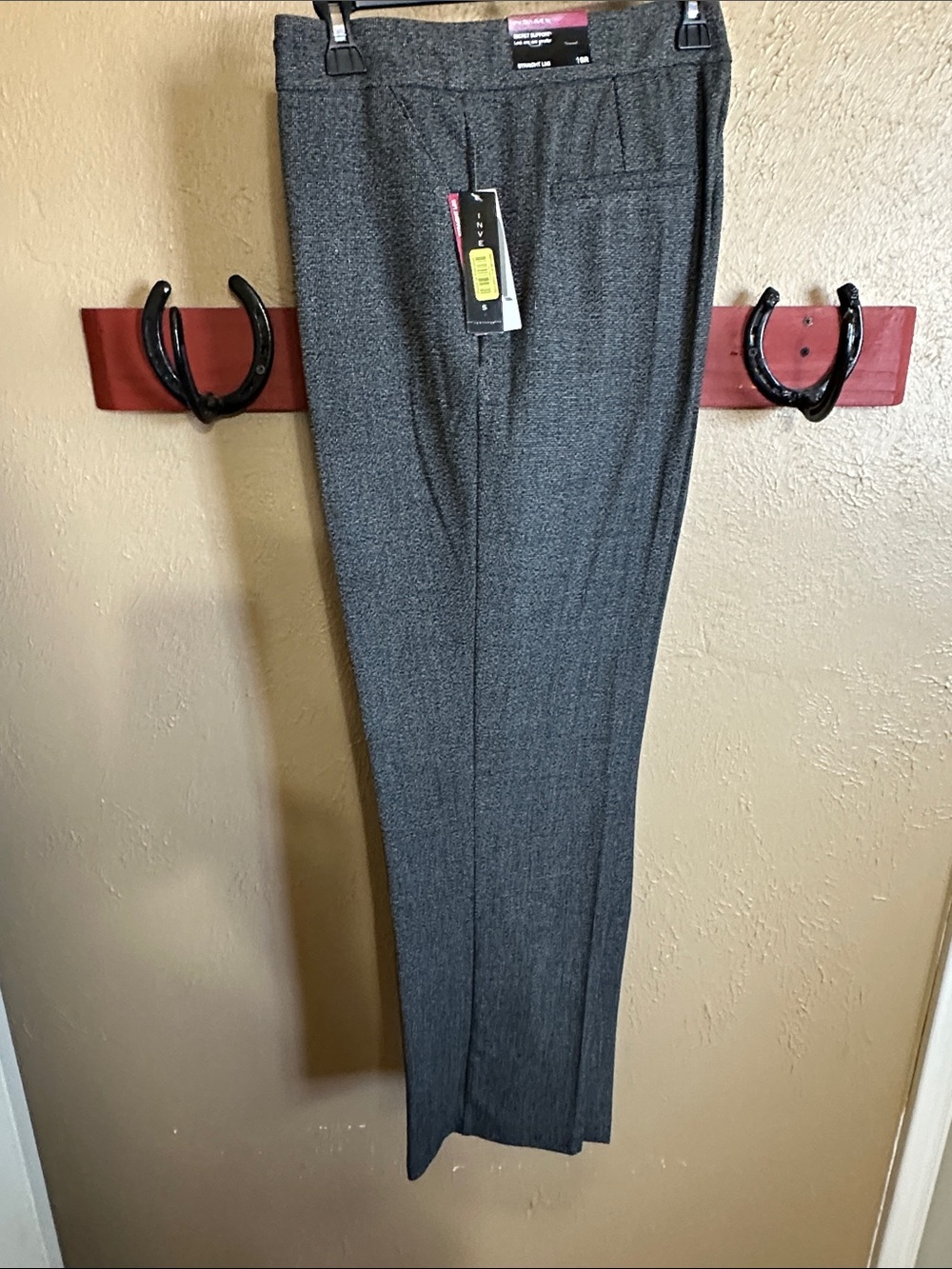 Investments Women's Gray Straight-Leg Trousers